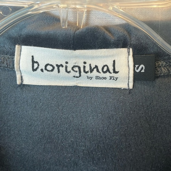 Oversized Velour Tunic Top Charcoal Gray Womens Small Hoodie Pullover - Picture 6 of 11